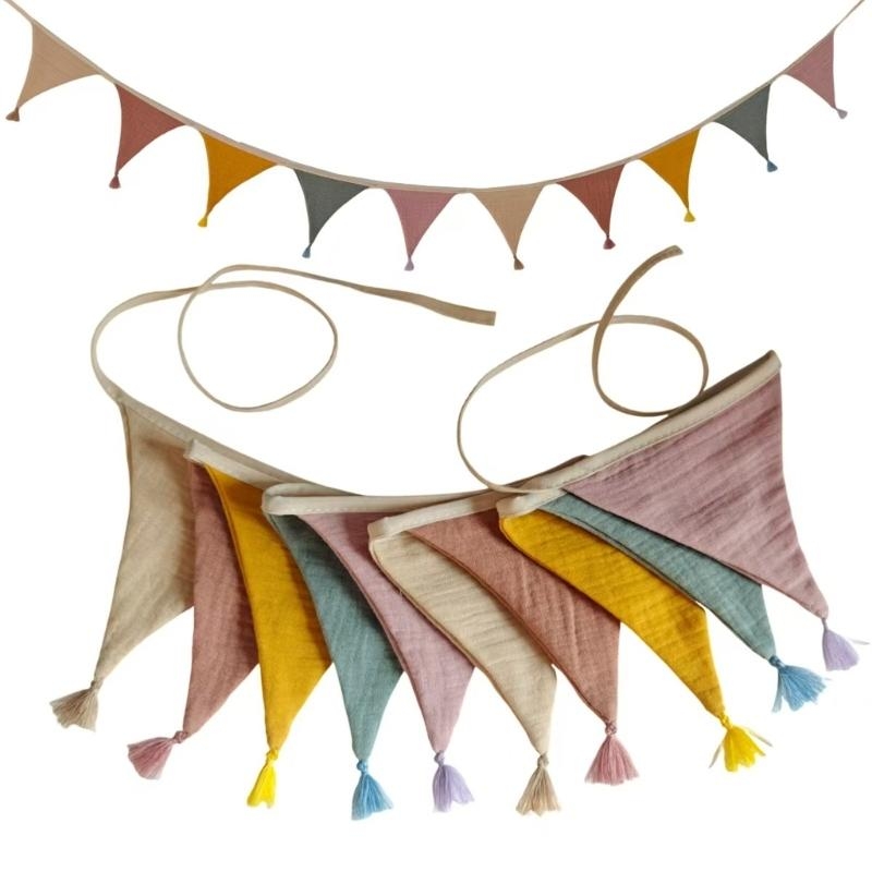 Baby Nursery Vintage - جميل غرفة الحضانة الرايات الديكور الطفل