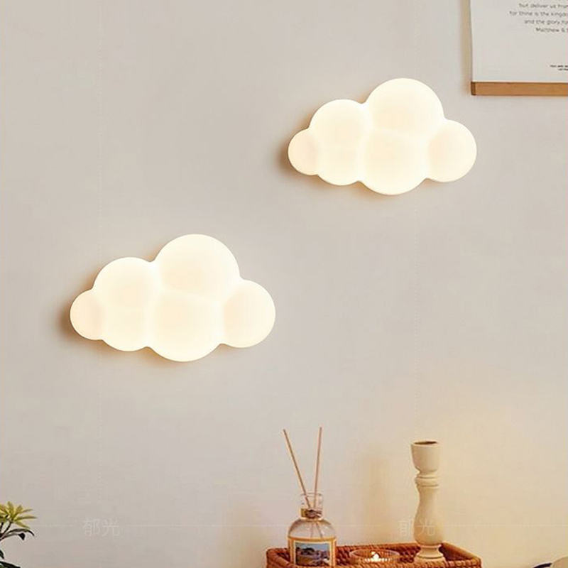 Baby Nursery Egg Light - سحابة بيضاء مصابيح الحائط لغرفة الأطفال