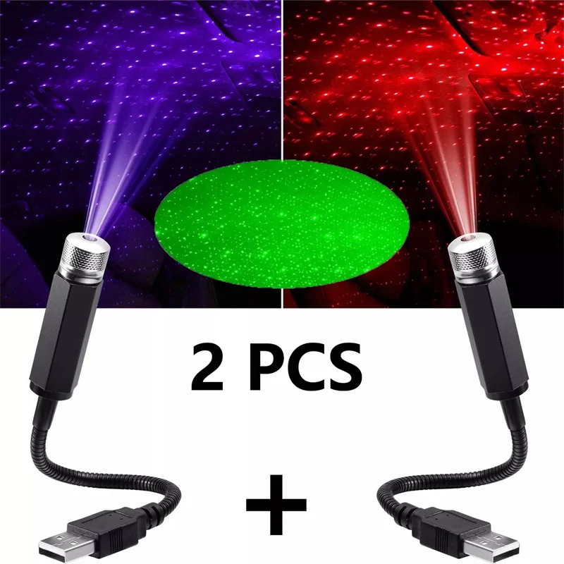 Night Light Projector Stars - سيارة صغيرة LED ستار ليلة كشاف