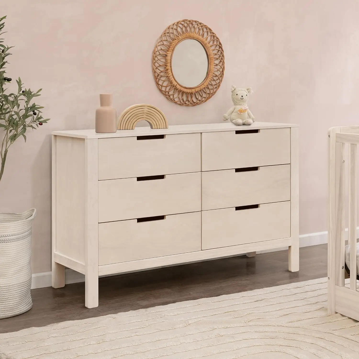 Baby Nursery Dresser - خزانة ذات أدراج مزدوجة للحضانة، خزانة