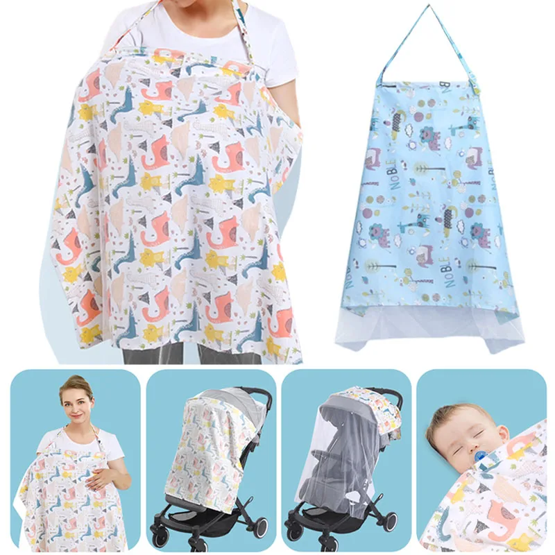 Nursing Cover Breastfeeding - أغطية إرضاع الطفل ، قطن ،