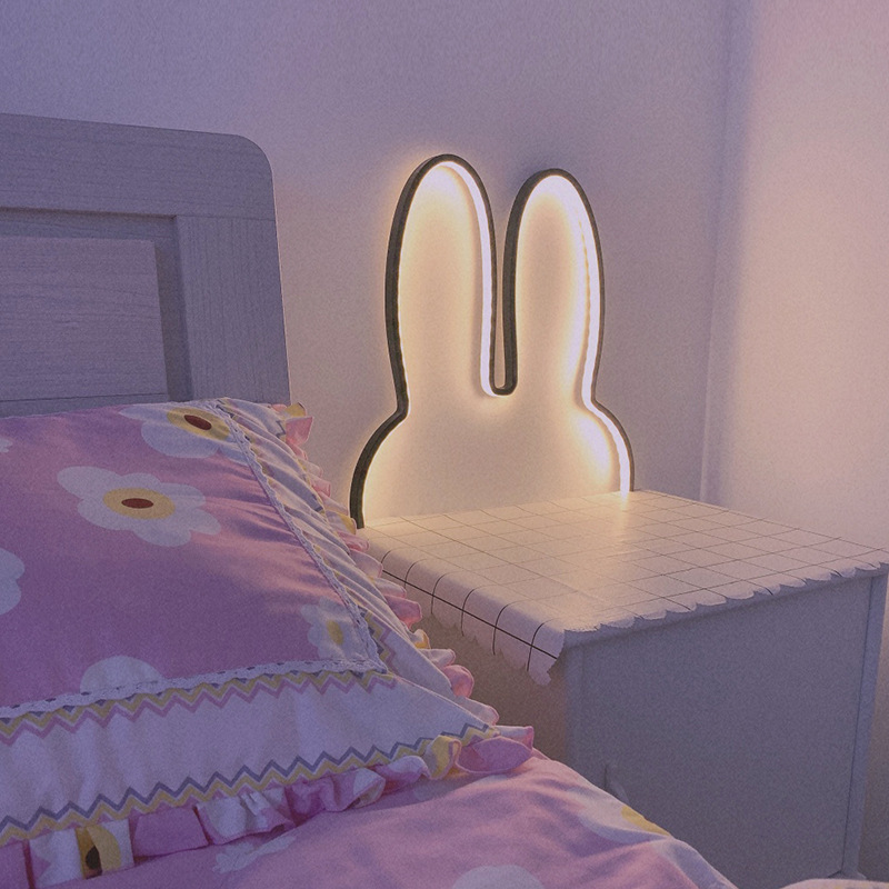 Baby Nursery Egg Light - لطيف Led أرنب أضواء الجدار USB