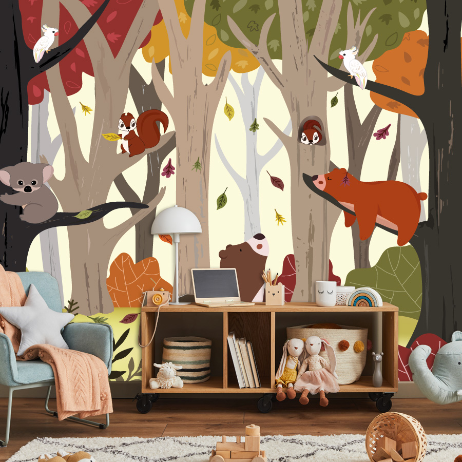 Baby Nursery Jungle Wallpaper - أكثر من 25 نوعًا من ورق
