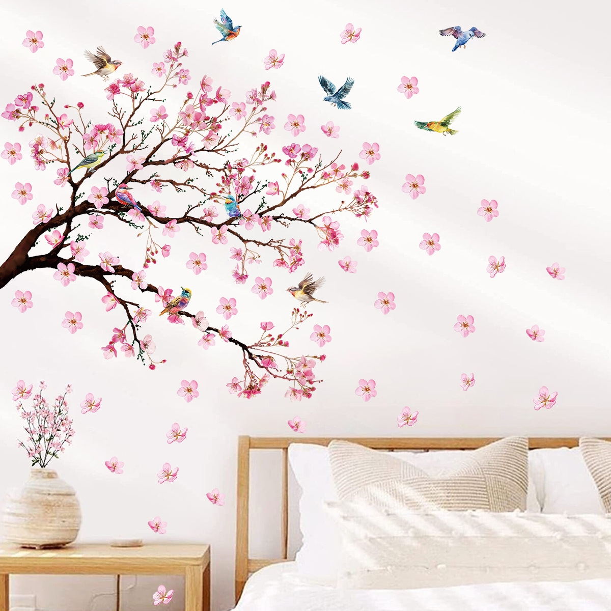 ملصقات حائط على شكل زهرة الطيو - مراجعة Baby Girl Nursery Quotes وسعره