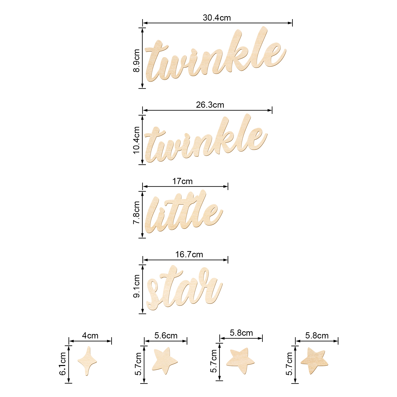 علامة Twinkle Twinkle Little S - مراجعة Baby Nursery Wall Art وسعره