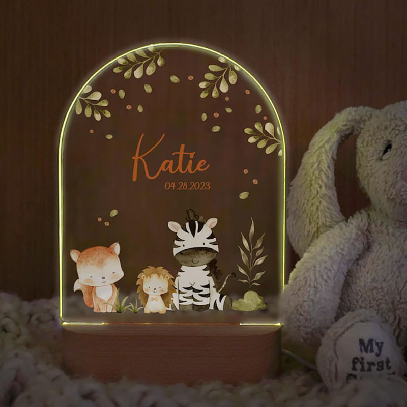 اسم مخصص الطفل ضوء الليل شخصية - مراجعة Baby Nursery Egg Light وسعره