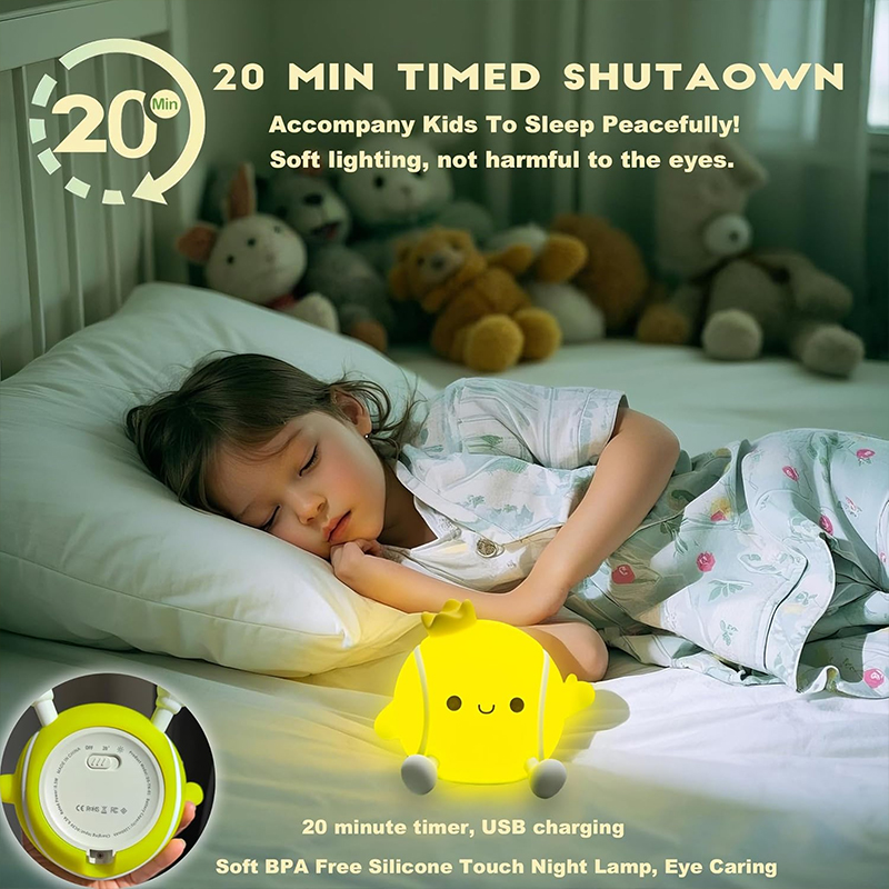 مصباح ليلي لطيف على شكل مضرب ت - مراجعة Baby Nursery Egg Light وسعره