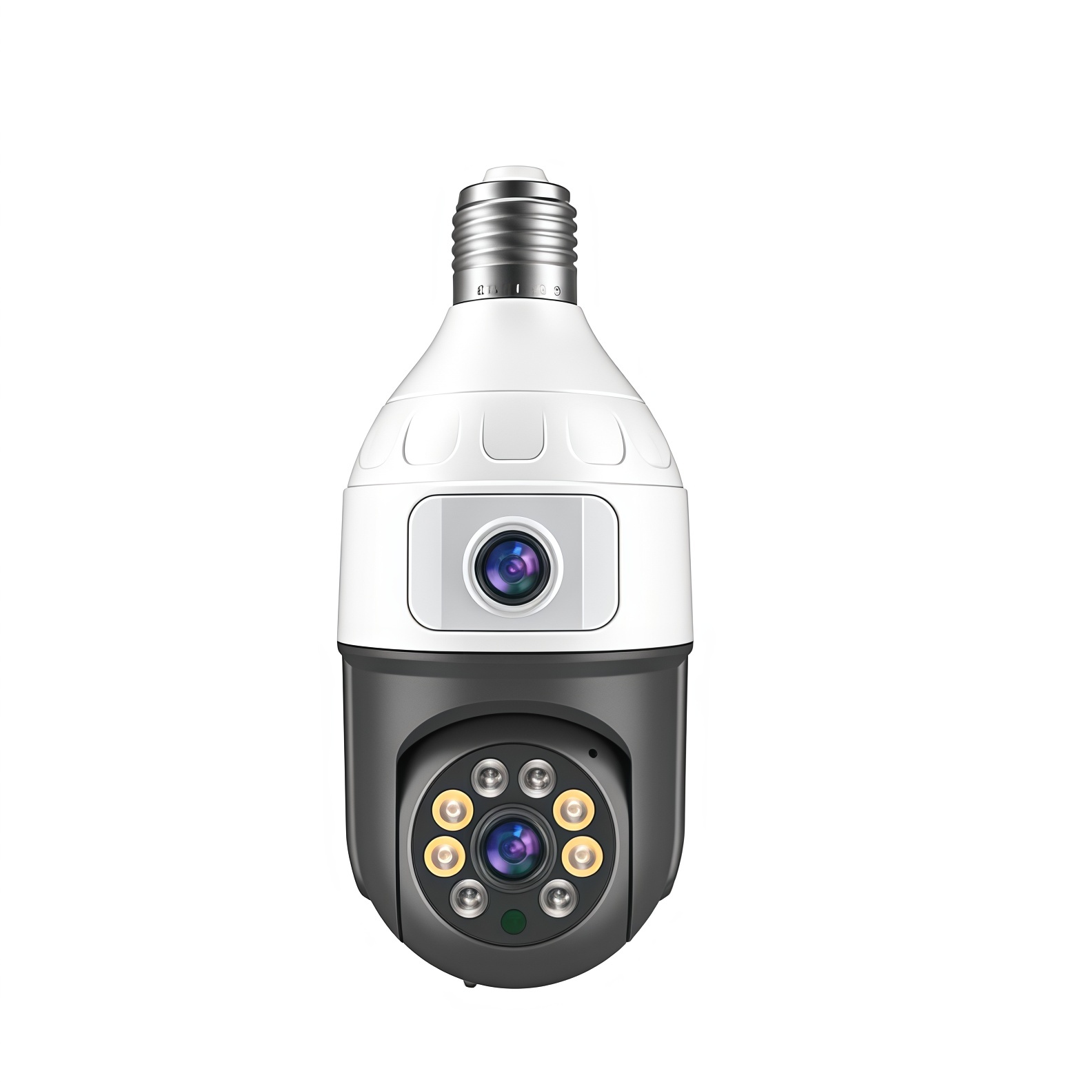 4MP لمبة E27 عدسة مزدوجة 360 د - مراجعة Baby Nursery Egg Light وسعره