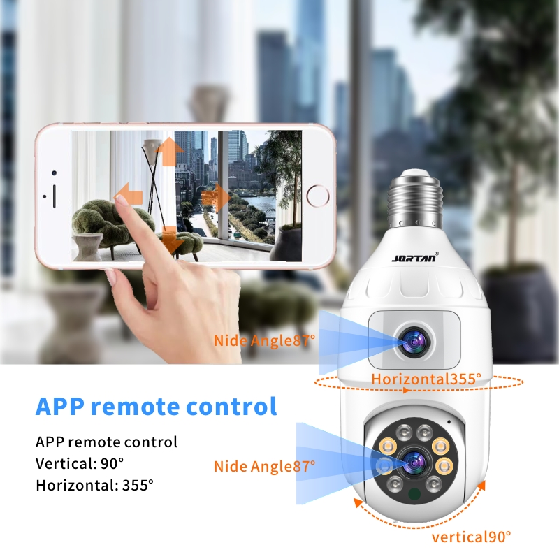 4MP لمبة E27 عدسة مزدوجة 360 د - مراجعة Baby Nursery Egg Light وسعره