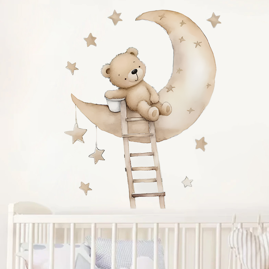 ملصقات حائط على شكل سحابة على  - مراجعة Baby Girl Nursery Quotes وسعره