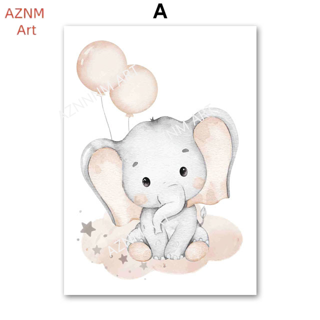 ملصقات جدارية للأطفال بتصميم ا - مراجعة Baby Nursery Wall Art وسعره