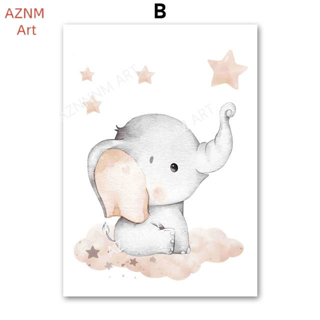 ملصقات جدارية للأطفال بتصميم ا - مراجعة Baby Nursery Wall Art وسعره