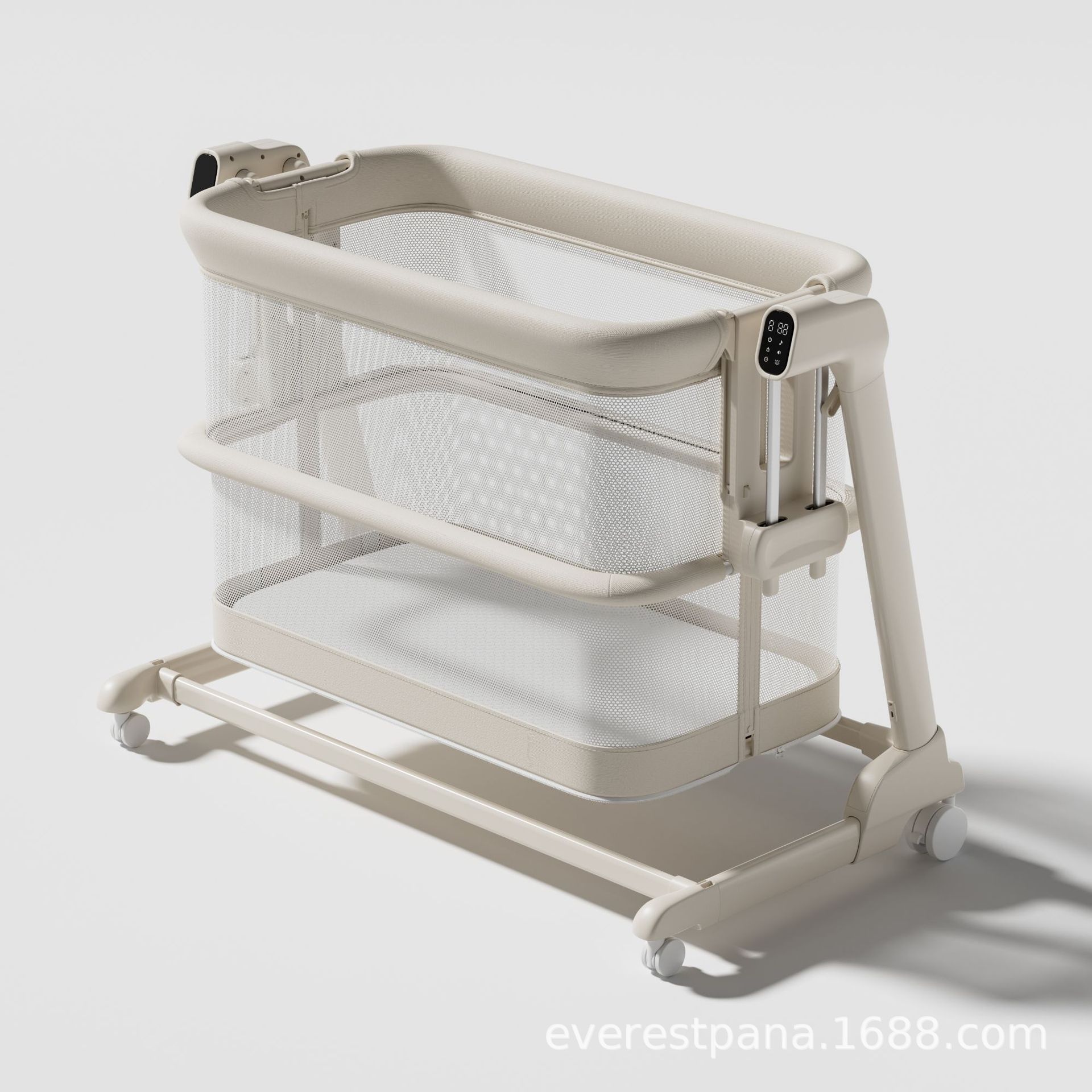سرير أطفال كهربائي متحرك متعدد - مراجعة Baby Nursery With Queen Bed وسعره