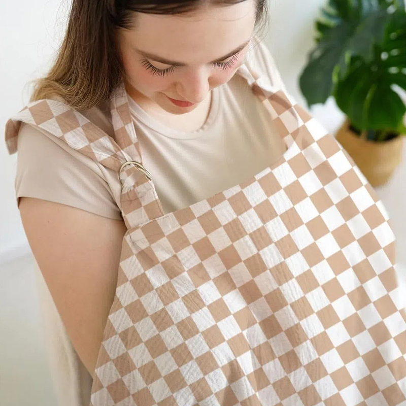 غطاء رضاعة من الموسلين محمول 1 - مراجعة Nursing Cover Breastfeeding وسعره