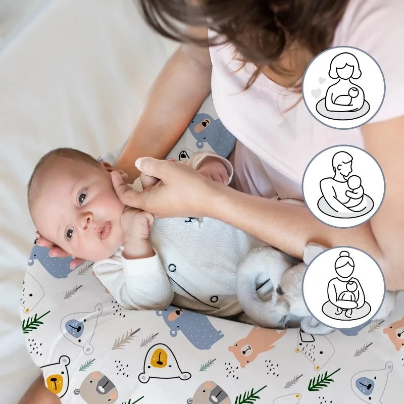 وسادة رضاعة للرضع، وسائد للرضا - مراجعة Nursing Cover Breastfeeding وسعره