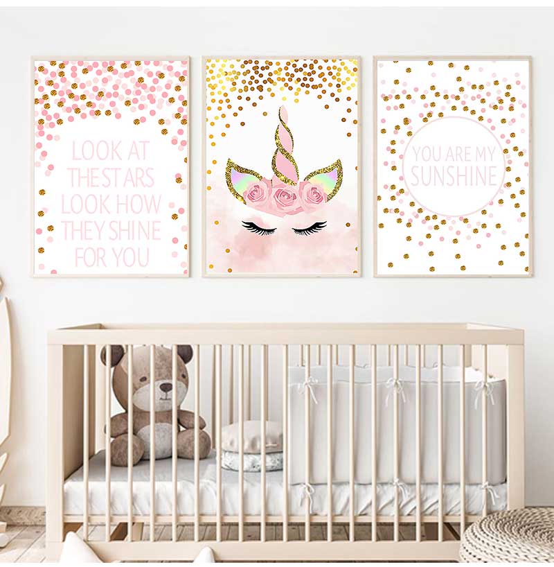 صورة ديكور غرفة نوم طفلة الديك - مراجعة Baby Girl Nursery Quotes وسعره