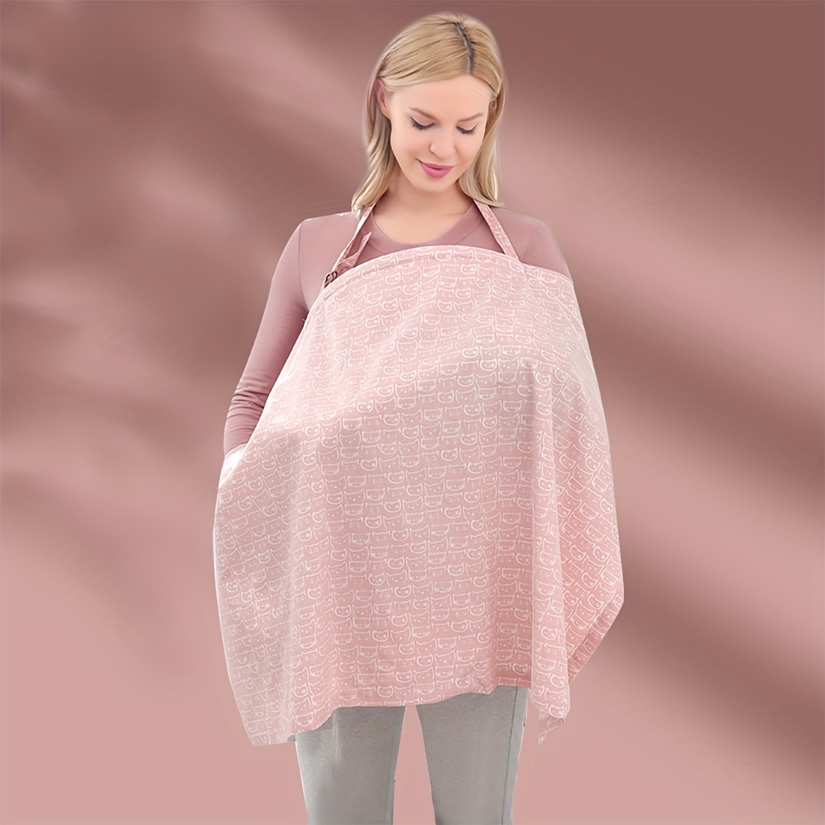 وشاح غطاء للرضاعة الأمومة، عرب - مراجعة Nursing Cover Breastfeeding وسعره
