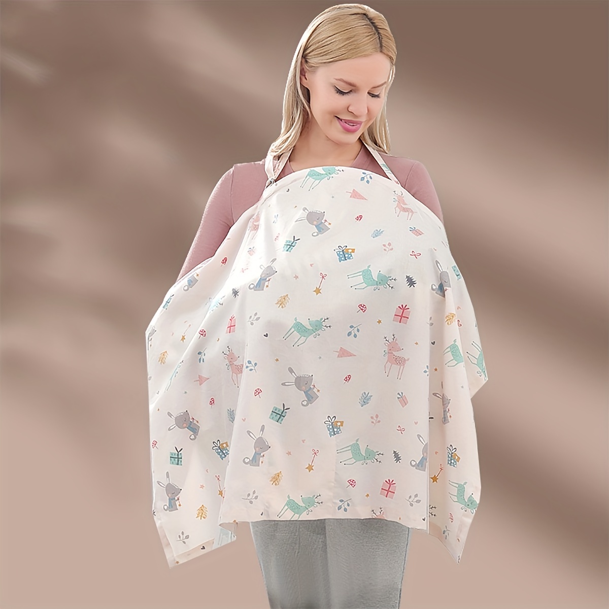 وشاح غطاء للرضاعة الأمومة، عرب - مراجعة Nursing Cover Breastfeeding وسعره