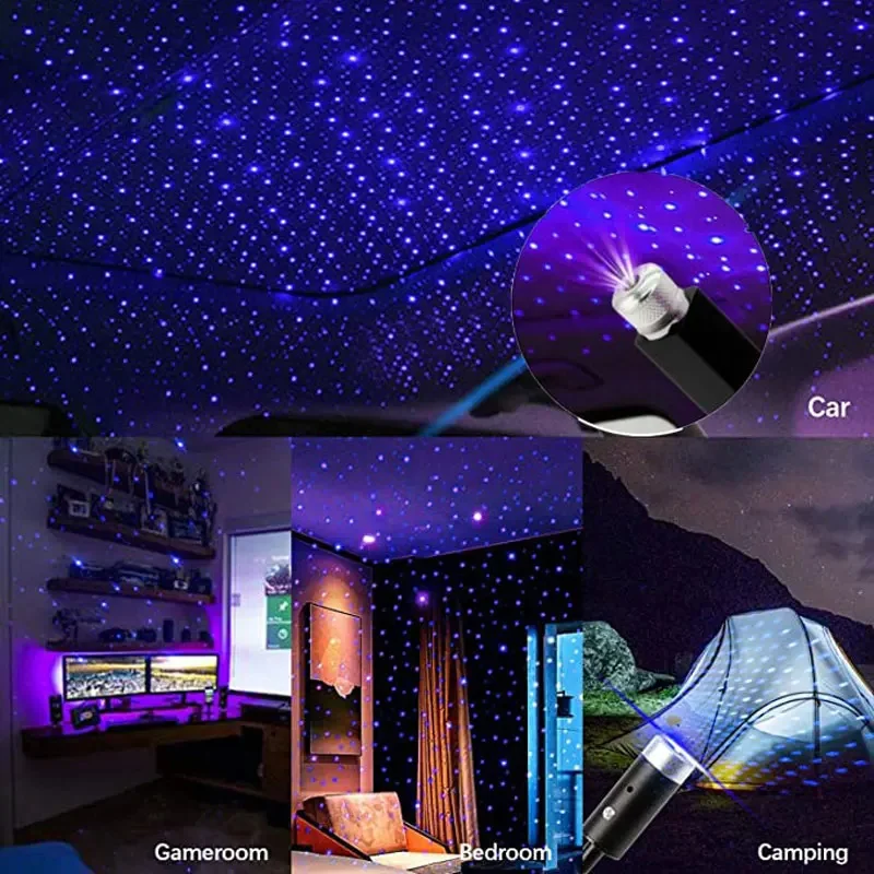 سيارة صغيرة LED ستار ليلة كشاف - مراجعة Night Light Projector Stars وسعره