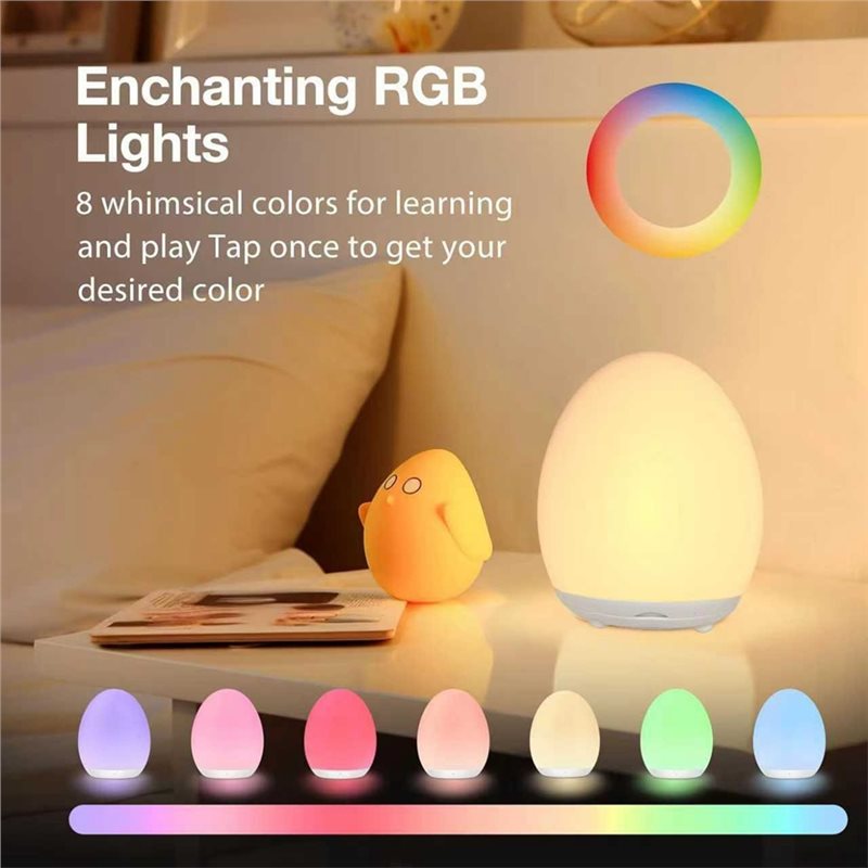مصباح ليلي للعناية بالعين من T - مراجعة Baby Nursery Egg Light وسعره