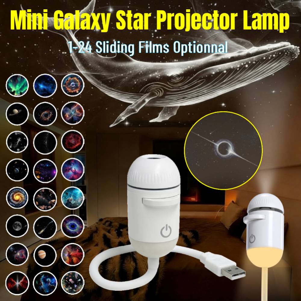 جهاز عرض ضوئي صغير للنجوم والم - مراجعة Night Light Projector Stars وسعره