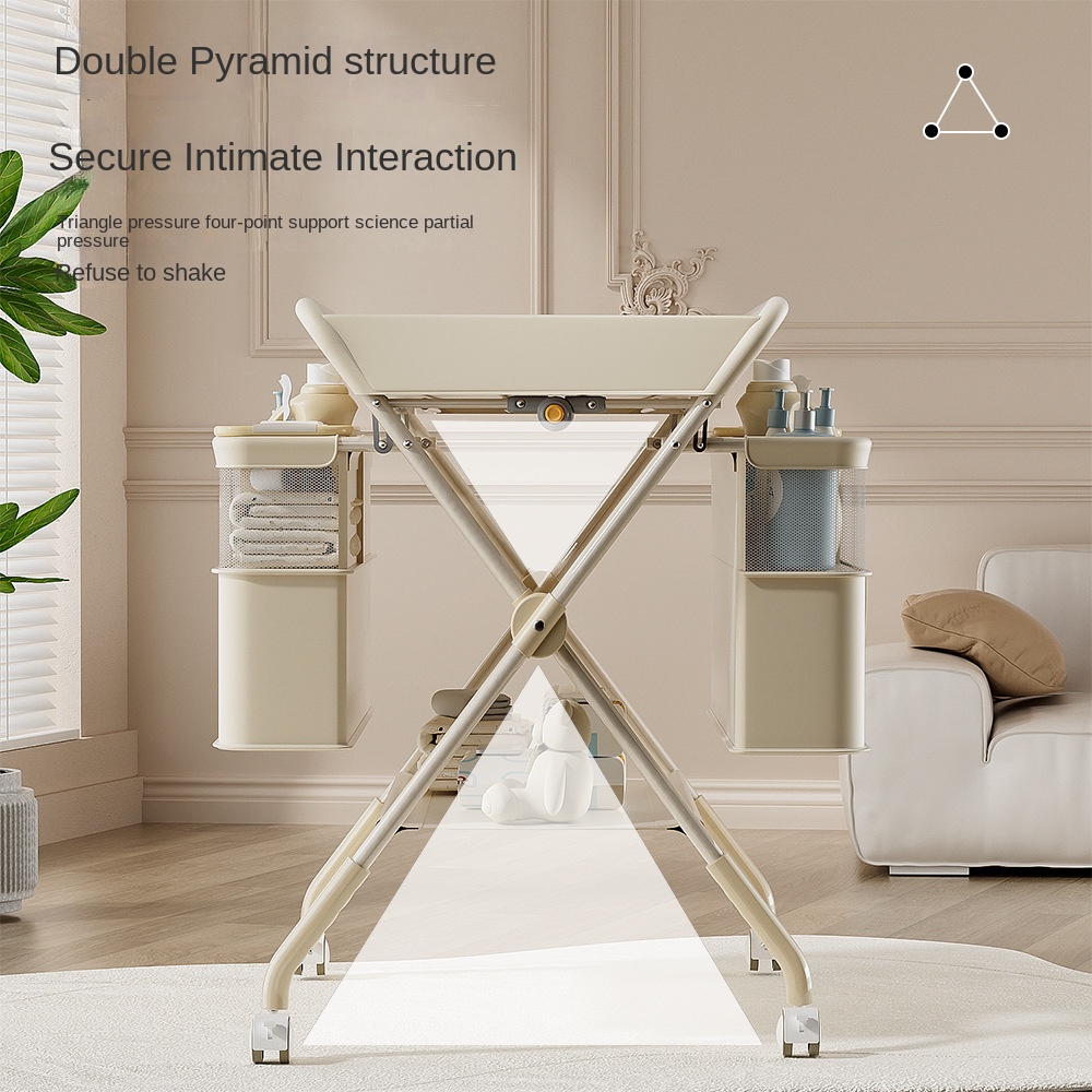 طاولة تغيير الأطفال بتصميم متع - مراجعة Baby Nursery Wardrobe وسعره