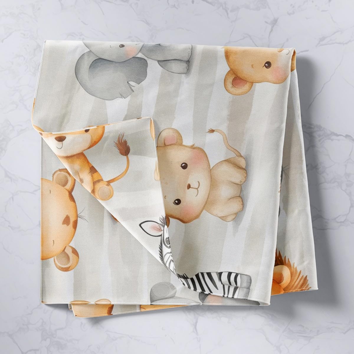 لوحة جدارية لطيفة لحيوانات الس - مراجعة Baby Zoo Nursery وسعره