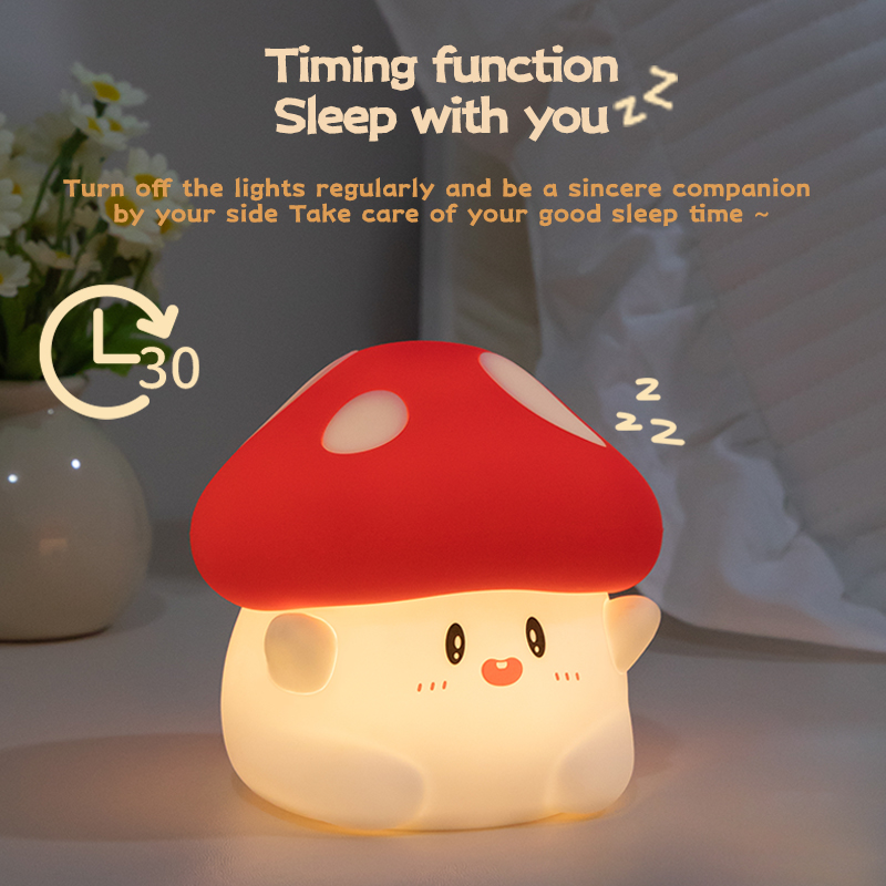 الفطر ليلة ضوء LED قابلة للشحن - مراجعة Baby Nursery Egg Light وسعره