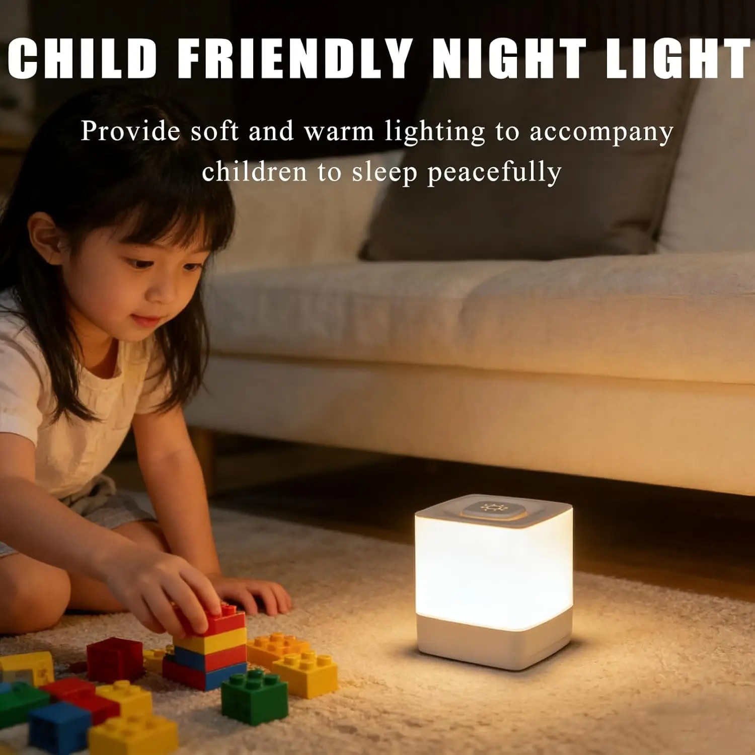 مصباح ليلي LED للطاولة الجانبي - مراجعة Baby Nursery Egg Light وسعره