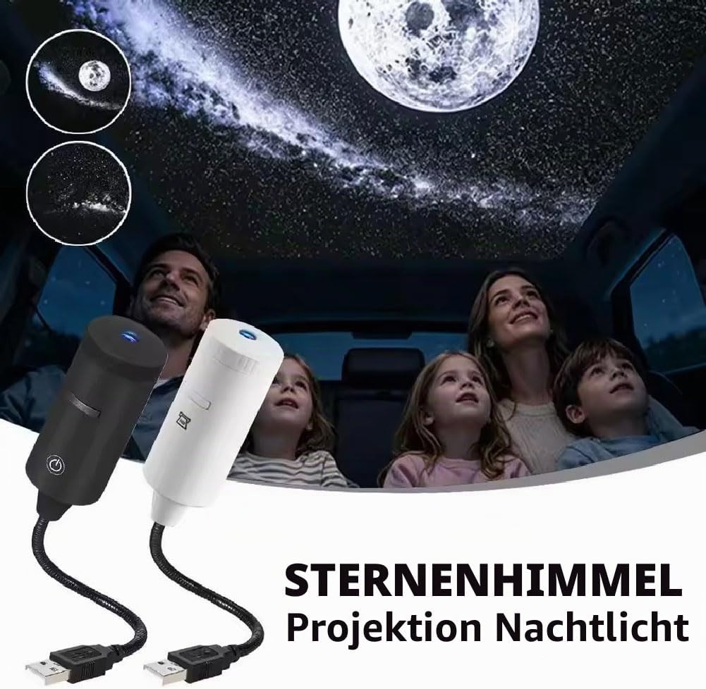 مصباح ليلي محمول سهل الاستخدام - مراجعة Night Light Projector Stars وسعره