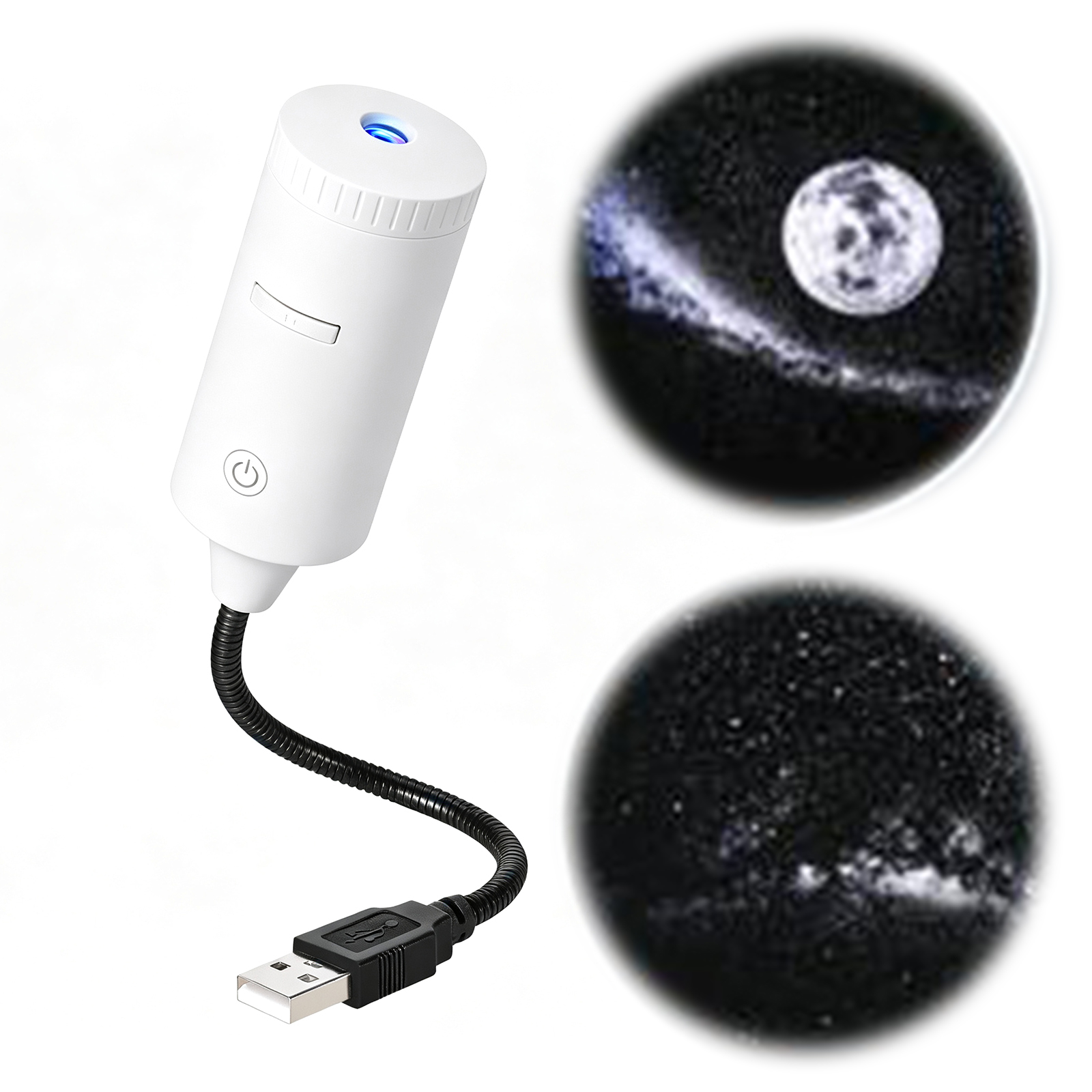 مصباح ليلي محمول سهل الاستخدام - مراجعة Night Light Projector Stars وسعره