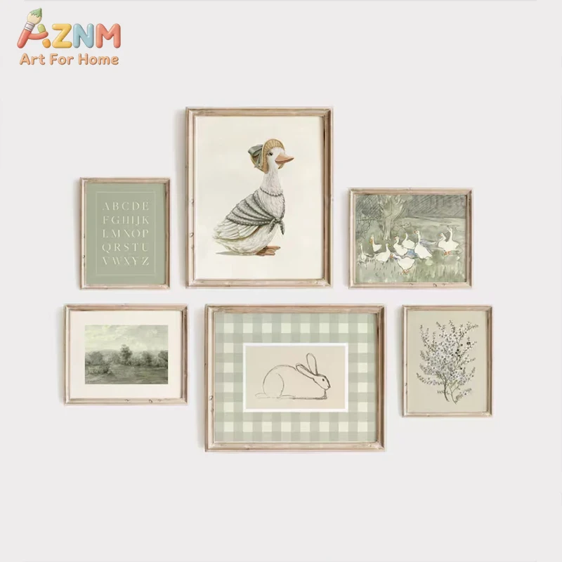 لوحة فنية جدارية قماشية بتصميم - مراجعة Baby Nursery Vintage وسعره