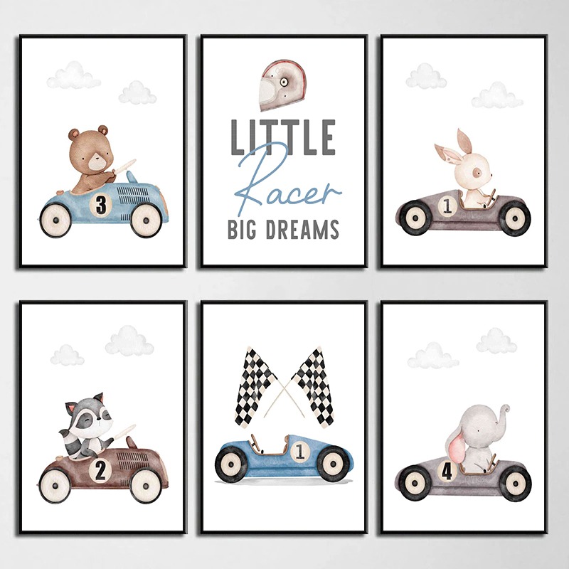لوحة فنية مطبوعة على قماش بتصم - مراجعة Baby Nursery Vintage وسعره