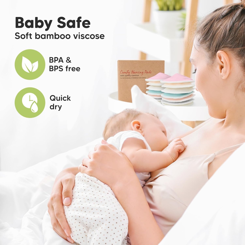 أغطية حلمات الثدي القابلة لإعا - مراجعة Nursing Cover Breastfeeding وسعره