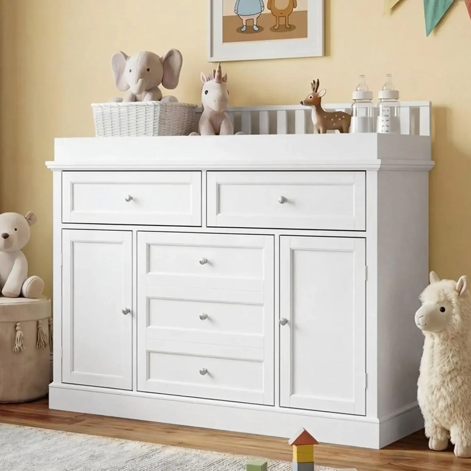 خزانة ملابس للأطفال مقاس 46 مع - مراجعة Baby Nursery Dresser وسعره