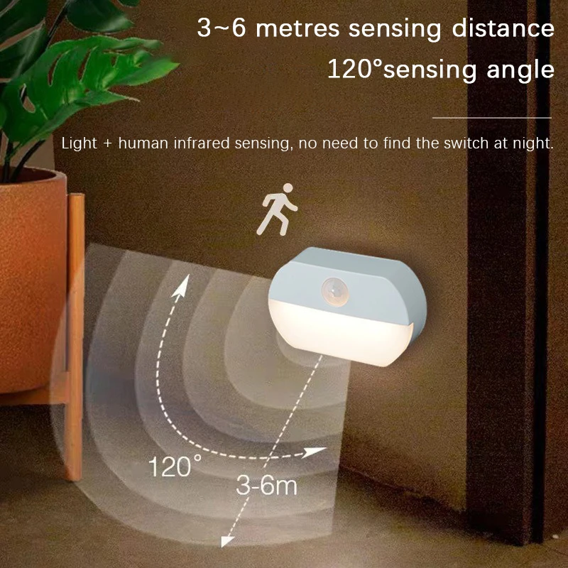 LED جسم الإنسان الاستشعار أضوا - مراجعة Baby Nursery Egg Light وسعره