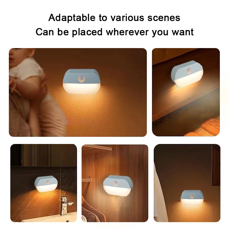 LED جسم الإنسان الاستشعار أضوا - مراجعة Baby Nursery Egg Light وسعره